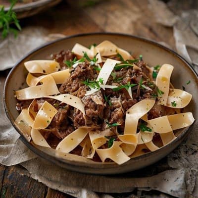 Pappardelle al Cinghiale